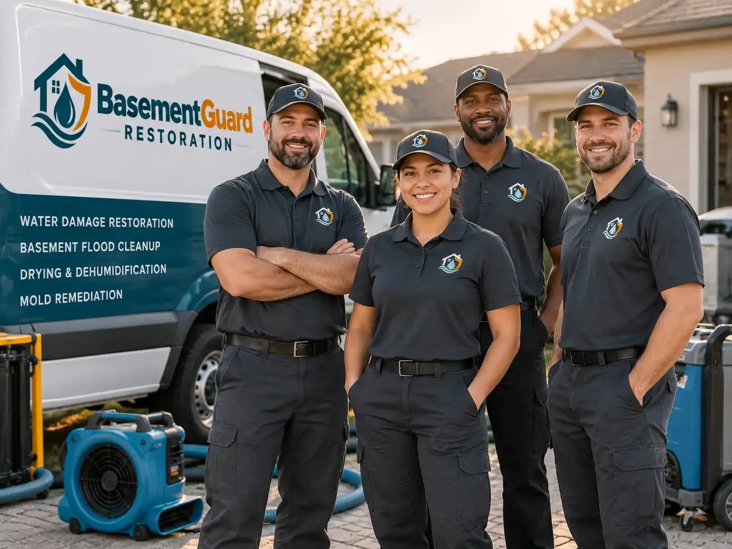 Basement Water Damage Restoration company in Fraser, MI